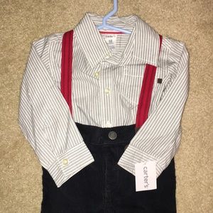 Carters 3 piece suspender set